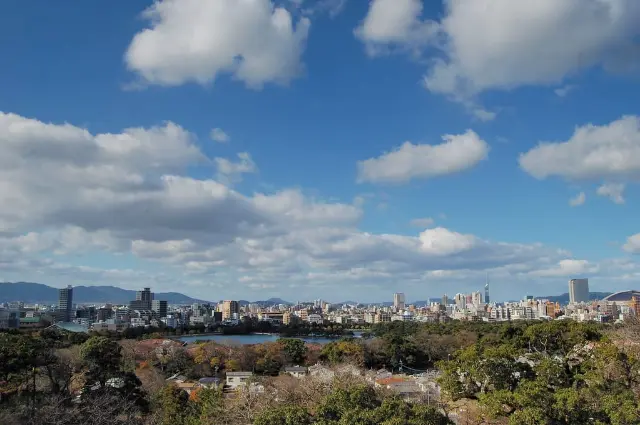 福岡市の街並み